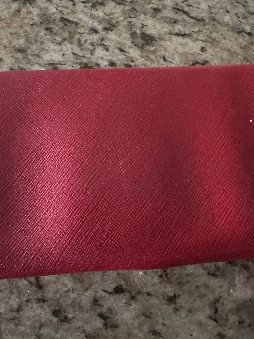 Salvatore Ferragamo Red Leather Wallet - Classic ID Window